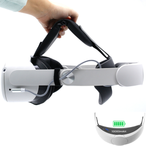 BeswinVR Elite Strap Battery 10000mAH for Meta Quest 2 Extend 8hrs Playtime, Replacement for Elite Head Strap
